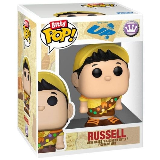 Funko Bitty POP! Town Russell y la Casa Up Disney Pixar Figura Coleccionable