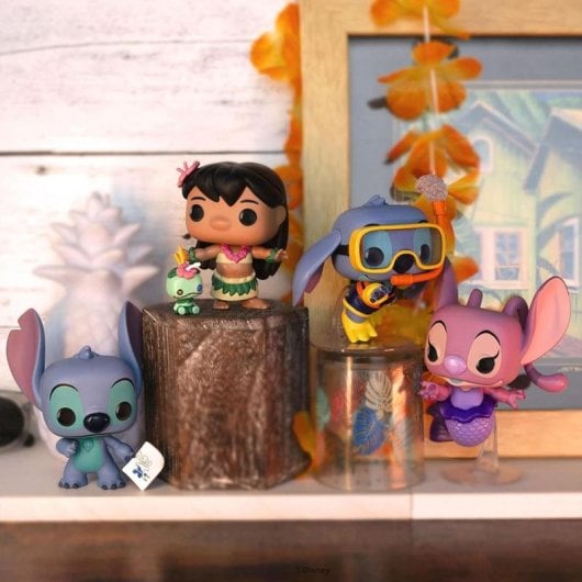 Figura Funko Pop! Stitch Sirena Ángel Vinilo Coleccionable