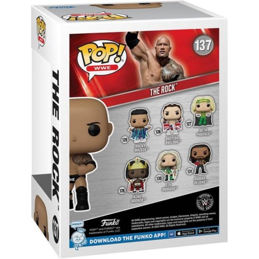 Funko POP! The Rock (Final) WWE Sammlerfigur Vinyl 95 mm
