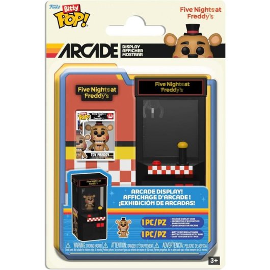 Figura in Vinile Funko Bitty Pop! Arcade Five Nights at Freddy's Toy Freddy