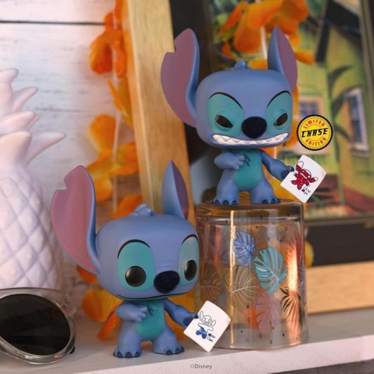 Figur Funko Pop! Disney Stitch with Mood Chart Vinyl Sammlerstück