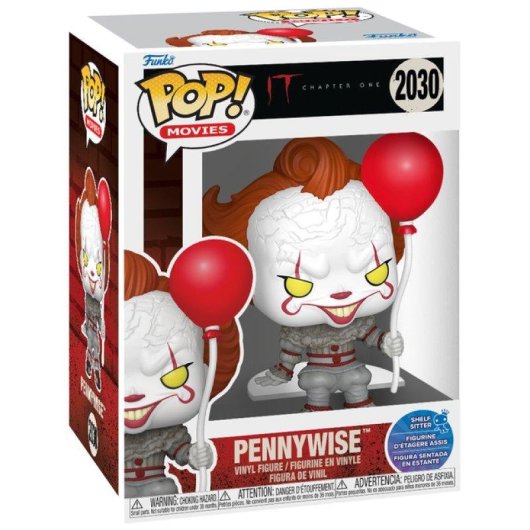 Figure Funko Pop! IT Pennywise Assise Vinyle 12,4 cm