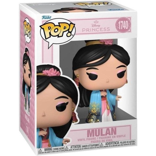 Figura Coleccionável Funko Pop! Disney Mulan Vinilo Brilhante