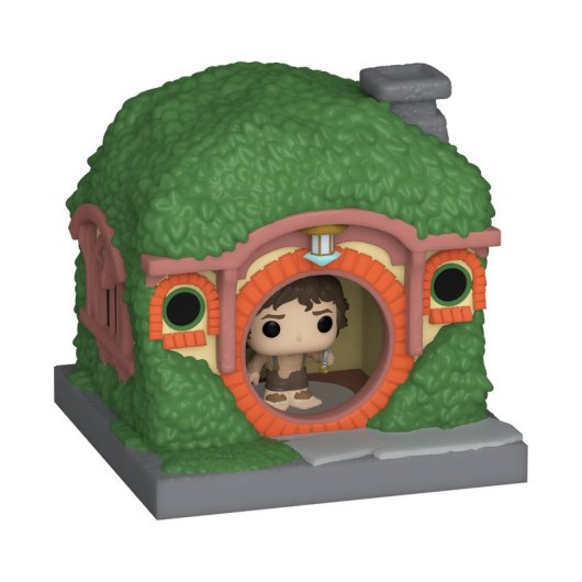 Figura Colecionável Funko Bitty Pop Town Frodo Shire Multicolor