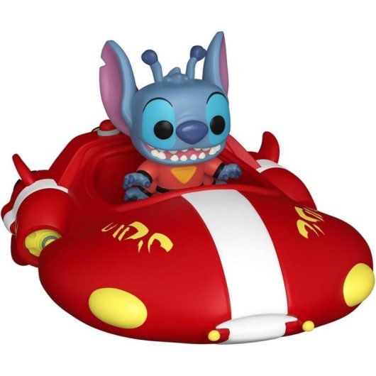 Figura Bitty POP Ride Funko Stitch e L'Auto Rossa MULTIPLATAFORMA