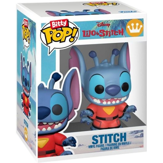 Figura Bitty POP Ride Funko Stitch e L'Auto Rossa MULTIPLATAFORMA