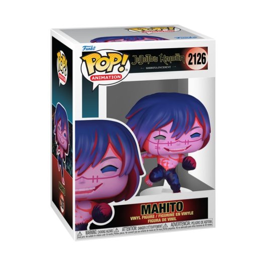 Figura Colecionável Funko POP Animation Mahito with Drill Multicolor