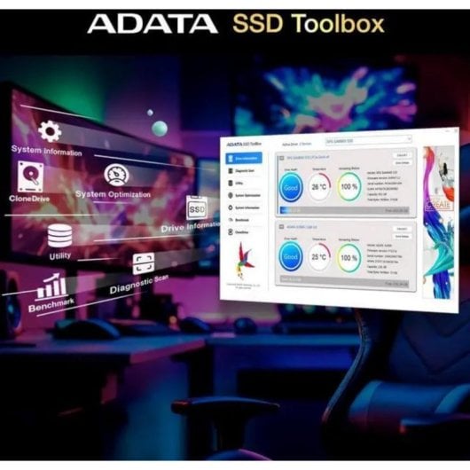 Disco Duro Adata XPG SPECTRIX S65G 1TB M.2 SSD PCIe 4.0 NVMe con Dissipatore
