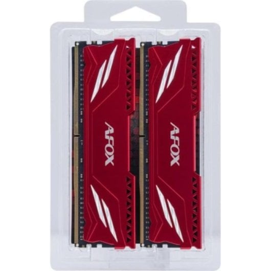 Memória RAM Afox AFLD432PH1CAD 32GB 2x16GB DDR4 3200MHz CL16 Vermelho XMP 2.0