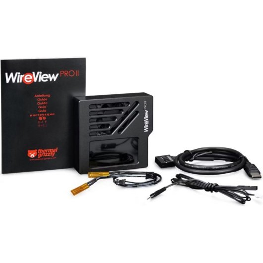 Adaptador Thermal Grizzly 12V-2x6 a 12V-2x6 Negro