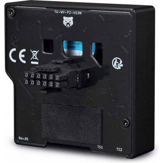 Adaptador Thermal Grizzly 12V-2x6 a 12V-2x6 Negro