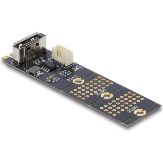 Adaptador M.2 para SATA 7 pinos Delock com cabo de 30 cm