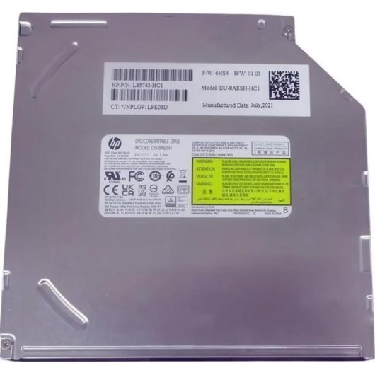 Lettore Masterizzatore DVD HP SuperMulti SATA Nero
