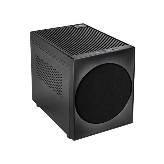 PC-Gehäuse Chieftec CI-03B-OP Cubo micro ATX Schwarz