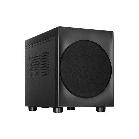 PC-Gehäuse Chieftec CI-03B-OP Cubo micro ATX Schwarz