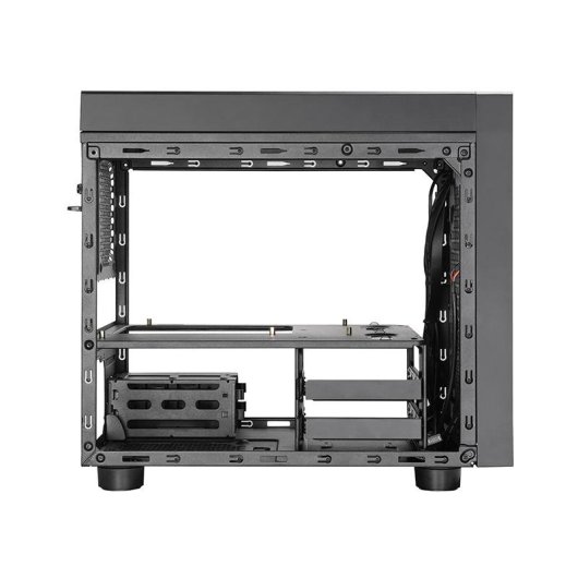 PC-Gehäuse Chieftec CI-03B-OP Cubo micro ATX Schwarz