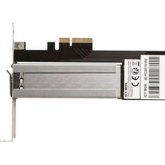 Placa de expansão PCIe Icy Box IB-PCI2019-M2 para SSD NVMe M.2