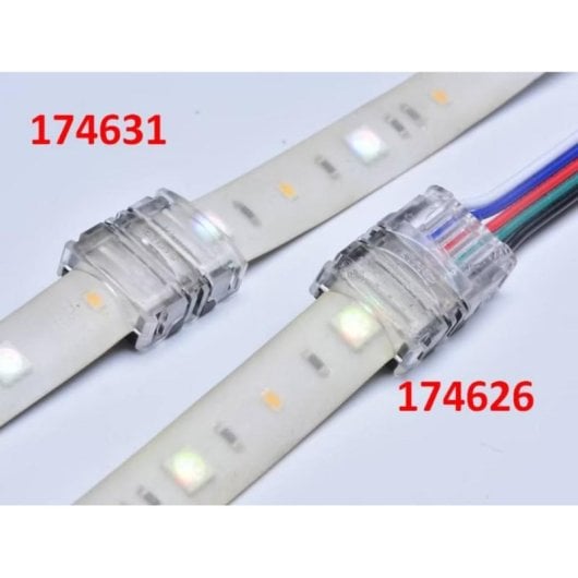 Conector Flex LED Synergy 21 RGB RGBW 12 mm 5 unidades