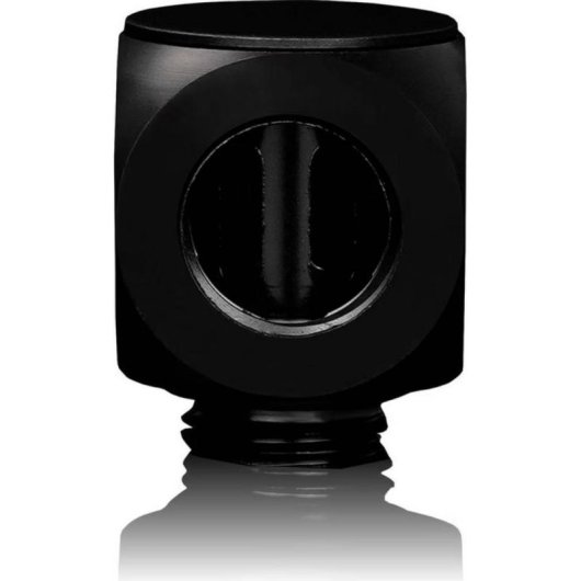 Refrigeración Líquida Thermal Grizzly DeltaMate Rotary 90° Schwarz mit Abdeckkappe