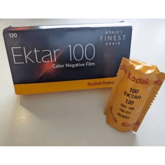 Película Fotográfica Kodak Professional Ektar 100 120 5 Rollos