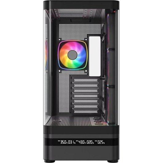 Boîtier PC Modecom Volcano AQ200 ARGB Midi Tower Noir