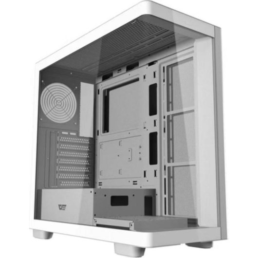 Boîtier PC Darkflash DS900G WHT Tour Moyenne Verre Trempé