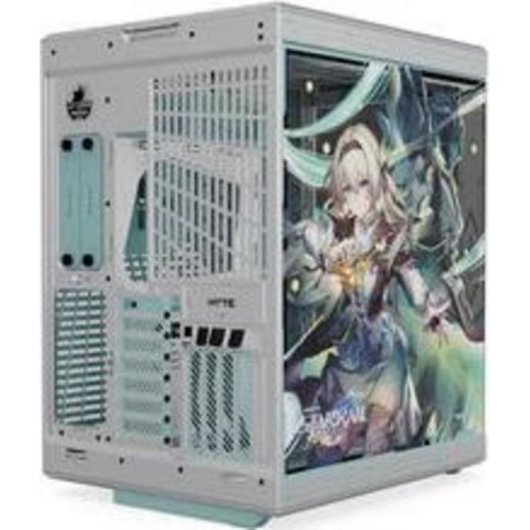 Caja PC HYTE Y70 Firefly Edition Midi Tower Vidrio Templado Azul Plata