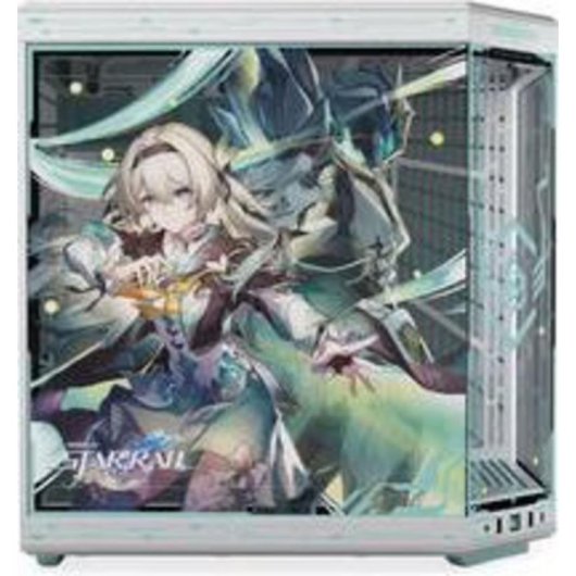 Caja PC HYTE Y70 Firefly Edition Midi Tower Vidrio Templado Azul Plata