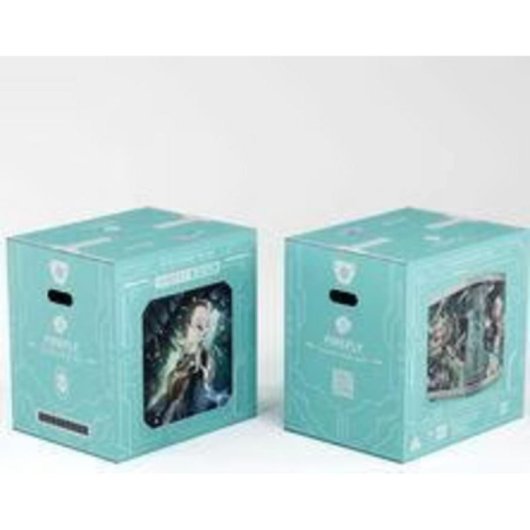 Caja PC HYTE Y70 Firefly Edition Midi Tower Vidrio Templado Azul Plata