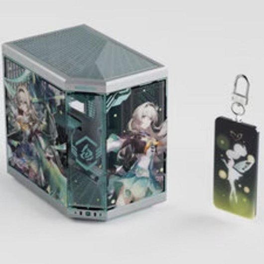 Caja PC HYTE Y70 Firefly Edition Midi Tower Vidrio Templado Azul Plata