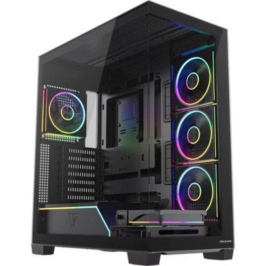 Boîtier PC Modecom Volcano Stellar Plus ARGB Midi Tower