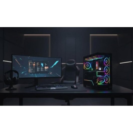 Boîtier PC Modecom Volcano Stellar Plus ARGB Midi Tower