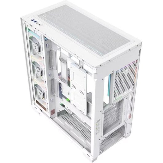 Caixa PC Modecom Volcano Stellar Plus ARGB Midi Tower Janela Vidro Temperado 8 Ventiladores