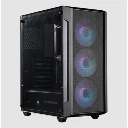Boîtier PC Keep Out Gaming XC-200 MESH RGB Fenêtre Latérale ATX