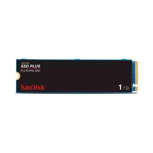 Disque Dur Sandisk SDSSDA3N 1TB SSD M.2 NVMe PCIe Gen3 3200MB/s Noir