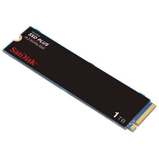 Disque Dur Sandisk SDSSDA3N 1TB SSD M.2 NVMe PCIe Gen3 3200MB/s Noir