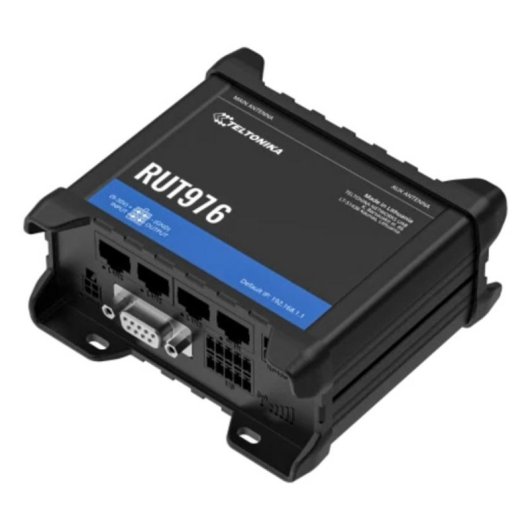 Router Teltonika RUT976 4G 5G WiFi 4 Dual SIM Industrial Gigabit