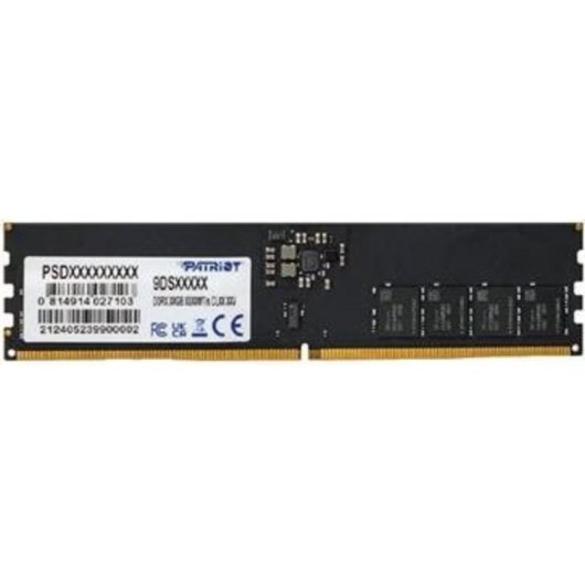 Memoria RAM Patriot PSD516G64081C 16GB 1x16GB DDR5 6400MHz CL52