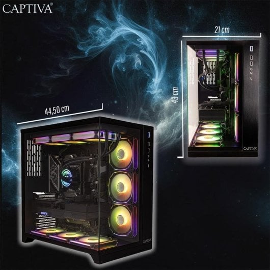 Desktop CAPTIVA 93132 Intel Core i5-14600KF 32GB 2TB SSD RTX 5060 Windows 11