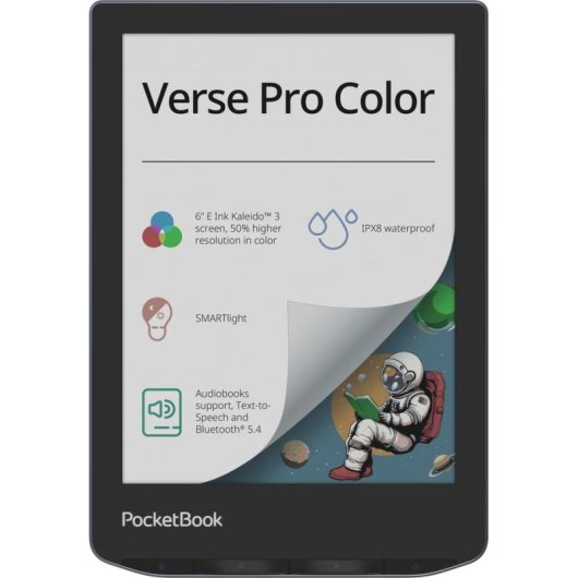 Libro Elettronico PocketBook PB634K3 6" Wifi IPX8 con SMARTlight e Quad-Core