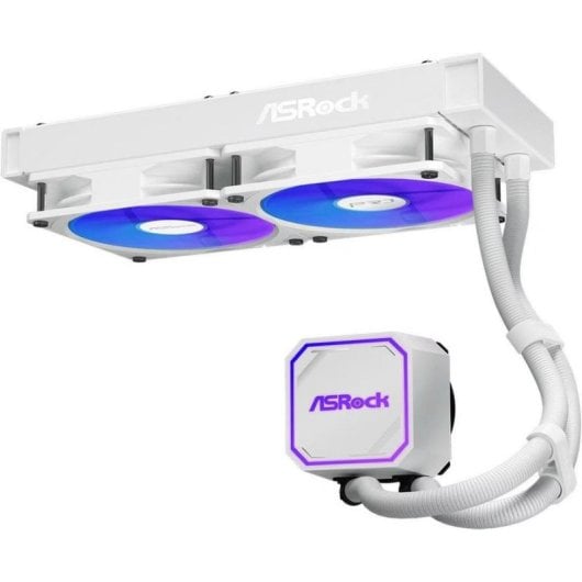 Refrigeración Líquida AsRock Pro White 240 ARGB 240mm 2 Ventiladores ARGB