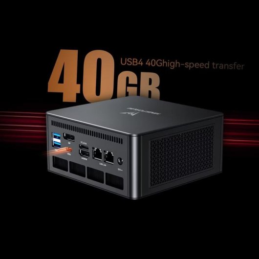 Barebone Minisforum UM890 PRO AMD Ryzen 9 8945HS 32GB RAM DDR5 SO-DIMM SSD 8K HDMI DP USB4