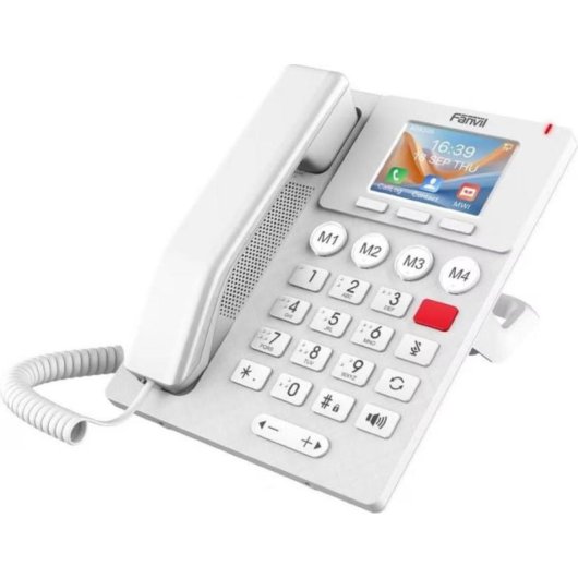 Telefono VoIP Fanvil X306 Bianco 2 Account SIP Schermo 3.5" Bluetooth PoE
