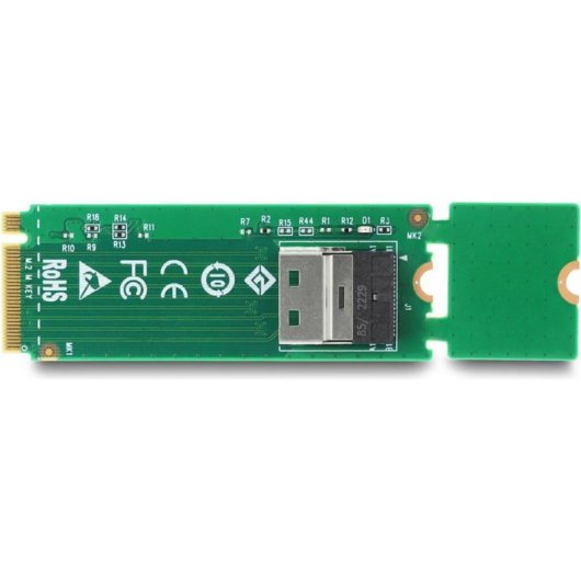 Conversor M.2 Key M para SFF-8654 4i PCIe 4.0 NVMe Delock