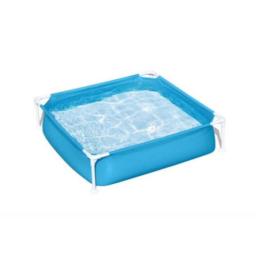 Piscina Infantil Bestway My First Frame Pools Azul 122x122x30,5 cm