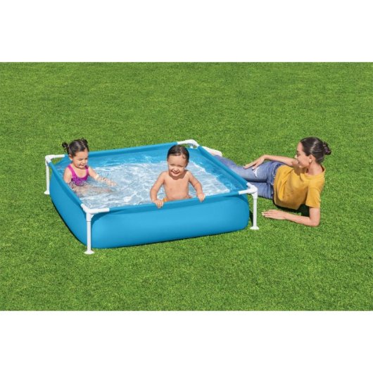 Piscina Infantil Bestway My First Frame Pools Azul 122x122x30,5 cm
