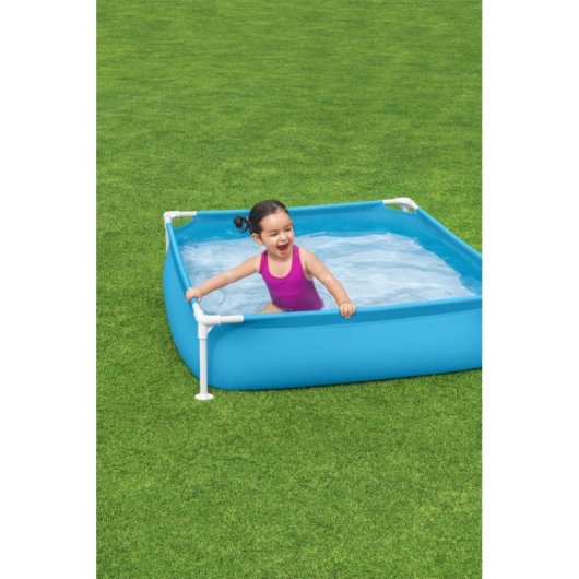 Piscina Infantil Bestway My First Frame Pools Azul 122x122x30,5 cm