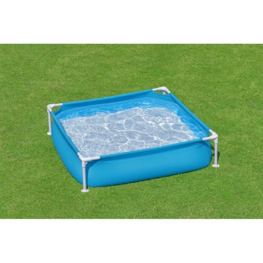 Piscina Infantil Bestway My First Frame Pools Azul 122x122x30,5 cm