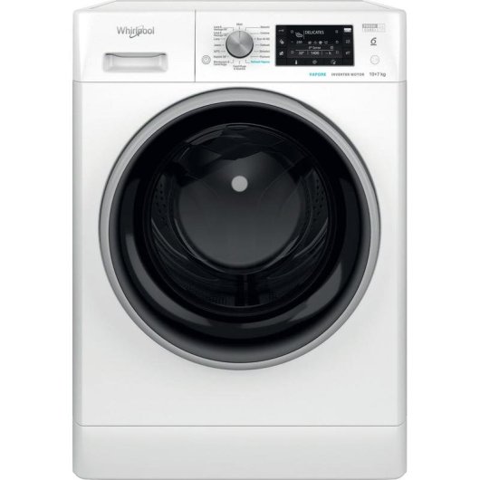 Lavasecadora Whirlpool 10kg A FreshCare FFWDD 107436 BSV IT com função Adicionar Roupa