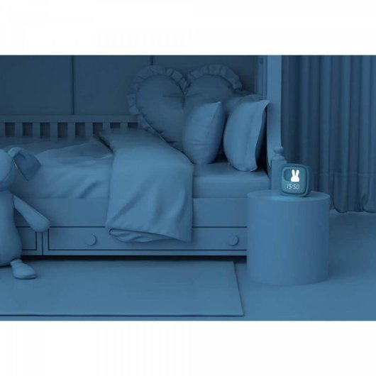 Reloj Despertador Digital INF Billy Clock Niño Verde LED Batería/USB
